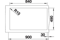 Blanco spoeltafel naya xl 9 café man.