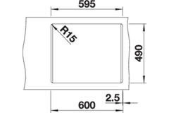 Blanco spoeltafel pleon 6 café man.