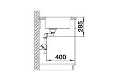 Blanco Solis 340-IF manuele bediening