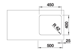 Blanco Solis 450-U rvs