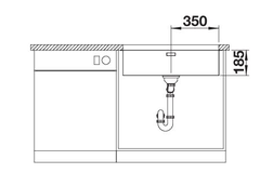 Blanco Solis 700-U manuele bediening