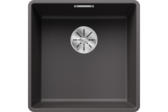 Blanco Subline 400-F rock grey manuele bediening
