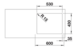 Blanco Supra 500-IF r12 manuele bediening