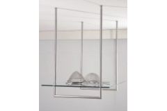 Glaslegplank "leonardo" 1100x600x8mm geboord
