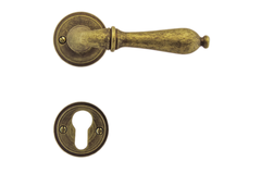 Deurkruk Pro da vinci old yellow r+e cyl