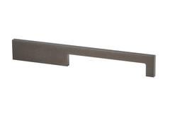 Greep drimo 224mm alu brushed dark bronze asymm