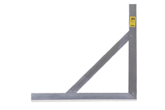 Winkelhaak alu profiel met tussensteun - 800x600mm