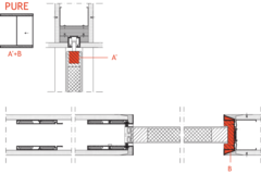 Xinnix X5 pure afwerkingsset < 2715mm / 150mm