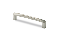 Greep Bruxella, boorafstand 160, L 180 mm, B 20 mm, H 36 mm, roestvrij staal finish geborsteld