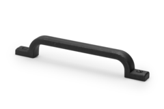 Greep trunk ba 128mm zwart mat ijzerkleur