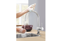 Grohe minta touch l electronische mengkraan chroom