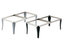 Insteekbaar hangmapframe bureau onderkast, zwart, 710x244x350 mm