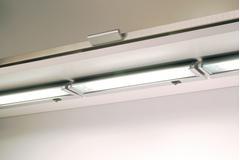 Led zwenkbare onderbouwverlichting 8.4Wmet schakel met schakelaar