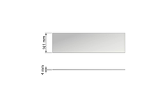 Chic line front/rugset  glas l. 270  h.161  d.4mm