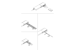 Mec Driver 1-kanaal RGBW RF-module 24V