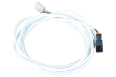 Led kabel RGB 2.5m transfo-strip stekker M/V