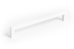 Greep U BA160 L168.5 zamak mat wit