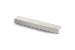 Greep Rovigo, boorafstand 128, L 143 mm, B 16 mm, H 25 mm, Aluminium geëloxeerd