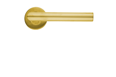 Deurkruk Pro i shape 19mm mat koper r+no key