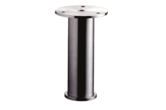 Meubelpoot como rvs h.195mm