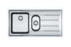 Franke aton rvs 1+1/2 bak 1004x514 slimtop | vlakbouw