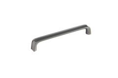 Greep rel metaal zwart gunmetal ba 160mm l172mm