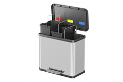 Hailo oko trio plus L 3x9l zwart h430xb470xd340mm