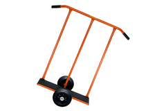 Platenwagen 250 kg met rubberen wielen