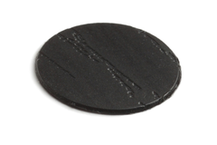 Zelfkevende afdekkappen 13mm zwart struct 657plr2 - 2000st