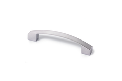 Greep Vantania, boorafstand 128, L 144 mm, B 14 mm, H 27 mm, Mat verchroomd