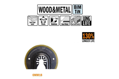 87 mm rond ext.lange standtijd zaagblad hout/metaa l-h=87/z=20/bim tin