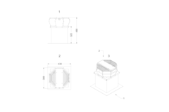 Novy platdakmotor 48,8 cm hoog