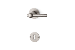 Quincalux deurkruk (1 pr) 124l-00 tin-messing