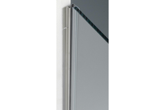 Aanslagprofiel magnetisch 10,5 x 22 x l 2500 mm rvs geborsteld