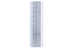 Accura rail met meetschaal, 1500 mm lang