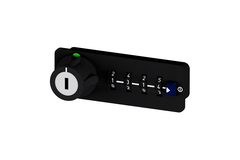Dial Lock public Free Code zwart links