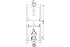 Hawa 61.3012.371 Forte 580mm 170kg grijs