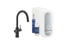 Grohe blue home c zwart uittrekbaar