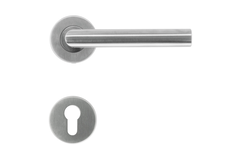 Deurkruk Pro i shape 19mm inox plus r+e cyl