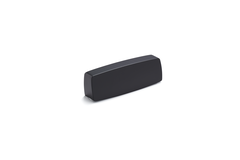 Greep straight ba96 l105 zamak mat zwart