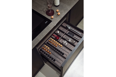Fit bestekinzet V1 90 zwart