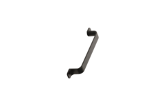 Greep rio ba128 l164 zamak mat zwart