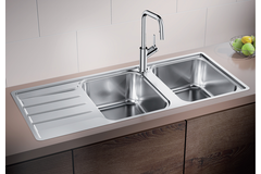 Blanco spoeltafel lemis 8 s-if manueel