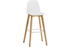 Dolce barkruk  65 hout getint toast/hout getint to