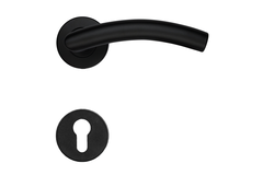 Deurkruk Pro gi shape 19mm zwart r+e cyl