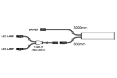 Deur IR-Sensor enkel 24V EDC zwart