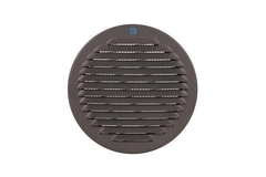 Rond schoepenrooster 435r d.150mm antraciet