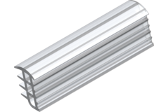 Dichtingsrubber transparant voor 5mm glas