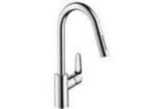 Hansgrohe Focus keukenmengkraan + uittrekbare vuistdouche
