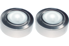 Set opbouwspot tube Led RVS 2x3W